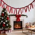 thumbnail image 3 of Elegant Velvet Bow Tie Streamer Banner For Wedding Party Holiday Celebration Festive Decorations And Special Events, 3 of 4