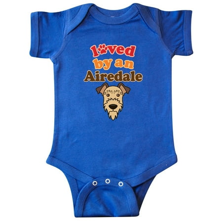 

Inktastic Airedale Terrier Dog Lover Gift Baby Boy or Baby Girl Bodysuit