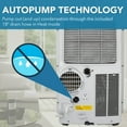 thumbnail image 6 of Whynter ARC-148MHP 14000 BTU Portable Air Conditioner and Heater, 500 sq ft, 6 of 14
