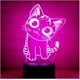 thumbnail image 1 of Night Light Optical Illusion 3D LED Night Light, Boy Girl Kids Baby Sleep Desk Lamp Touch Control 7 Color Changes USB Powered for Home Decorations or, 1 of 4