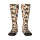 thumbnail image 1 of Fotbe Rooster Calcetas Divertidas Estampadas para Hombre y Mujer, Calcetas de Algodón hasta la Rodilla para Caminar, Correr, Enfermería y Embarazo, 1 of 6