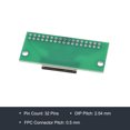 thumbnail image 3 of Unique Bargains FFC FPC PCB Converter Board 32 Pin 0.5mm Pitch to DIP 2.54mm Single Side, 3 of 6