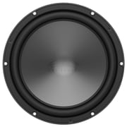 Wet Sounds HTM-1 - HTM Series Full-Range Class-D 1200 Watt at 1-Ohm Mono Amplifier with REVO-10-FA-S4 10 Woofer Single 4 OHM and REVO-10-XS-W-SS-GRILLE White Stainless Grille