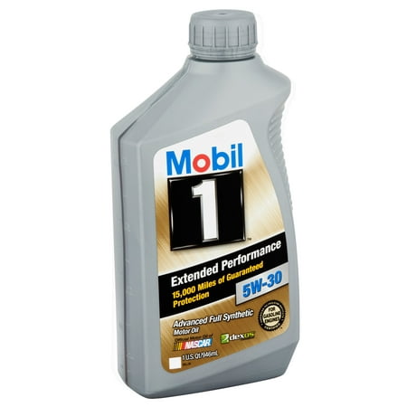 (3 Pack) Mobil 1 5W-30 Extended Performance Full Synthetic Motor Oil, 1