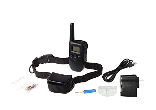 330 Yard Electric Remote Dog Training Collar Rechargeable Shock Collar by