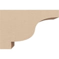 thumbnail image 3 of 2"W x 6"D x 4"H Classic Newport Rough Cedar Woodgrain TimberThane Corbel, Primed Tan, 3 of 6