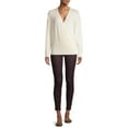 Time and Tru Women's VNeck Wrap Sweater