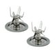 thumbnail image 1 of 6 Blades Ice Crushing Blender Blade for Osterizer Blenders with Sealing Ring Juicer Accessories, 1 of 5