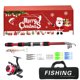 thumbnail image 1 of Varada Pesca Reel Combo Polte Pescado Kits Completos Regalos Navidad Gancos para Hombres, 1 of 9