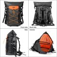 thumbnail image 2 of Motorcycle Travel Luggage- Expandable Motorcycle Travel Backpack-Weather Resistant Duffle Bag or Back Seat Waterproof Motorcycle Travel Bag with Sissy Bar Bag Straps for Outdoor -Expandable 40L-65L, 2 of 8