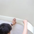 thumbnail image 4 of Flexible Baseboard Molding Trim, 3.8 Inch Self-Adhesive Vinyl Wall Base Peel and Stick Cove Base Rubber Wall Baseboard Moulding Trim, 16.40 Ft, 4 of 6