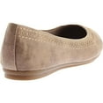 thumbnail image 4 of Easy Spirit Women's Ginara Ballet Flat,Taupe Fabric,US 6 M, 4 of 5