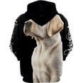 thumbnail image 3 of Lotusprinthandmade Labrador Retriever Personalized Name Dogs Dog Lovers Hoodie 3D (Lightweight) S-5XL Multicolor, 3 of 5