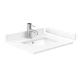 thumbnail image 3 of Janna 24" White Oak Single Vanity & White Cultured Marble Top & Black Trim, 3 of 5