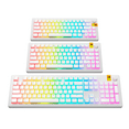 thumbnail image 5 of Glorious Gaming GPBT Aura Pudding Keycaps - Fits with Compact, TKL, Full Size Mechanical Gaming Keyboards - White, 5 of 10
