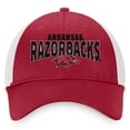 thumbnail image 2 of Men's Top of the World Cardinal Arkansas Razorbacks Breakout Trucker Snapback Hat, 2 of 4