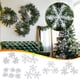 thumbnail image 1 of Xihbxyly Colgante de Copo de Nieve Navideño, Diseño de Copo de Nieve Blanco, Decoración Moderna para Árbol, Decoración para Fiestas, Adorno Festivo para El Hogar, Juego de 6 Piezas, 6 Cm Cada Una, Pe, 1 of 7
