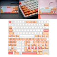thumbnail image 4 of Uversal 141 PBT Cherry Sub ISO Enter Peach para 61 64 68 78 84 87 96 98 104 108 mecácos shamjiam Teclas de teclado, 4 of 9