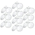 thumbnail image 6 of NICEXMAS 20pcs Clear Plastic Hanging Christmas Ornaments for Holiday Tree Decorations and New Year Party, 6 of 8