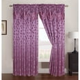 thumbnail image 4 of RT Designers Collection PNB10605 Brenda Jacquard 54 x 84 in. Rod Pocket Curtain Panel with Attached 18 in. Valance, Beige, 4 of 5