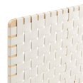 thumbnail image 2 of Pemberly Row Weave Vegan Leather Full Headboard in Natural Beige, 2 of 7