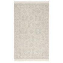 SAFAVIEH Ikat Maiara Geometric Area Rug, Ivory/Grey, 8' x 10'
