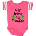 thumbnail image 3 of Inktastic Part Irish All Trouble St. Patrick's Day with Green Clovers Boys or Girls Baby Bodysuit, 3 of 5