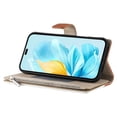 thumbnail image 4 of Funda cartera GANGXUN para Honor 200 Lite , cuero PU con tarjetero, cremallera, correa de mano, soporte y protección 1316°, 4 of 6