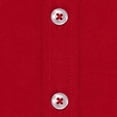 thumbnail image 4 of Creative Knitwear Infant and Toddler Long Sleeve Button Down Dress Shirt- Red- Sizes 12M - 4T, 4 of 6
