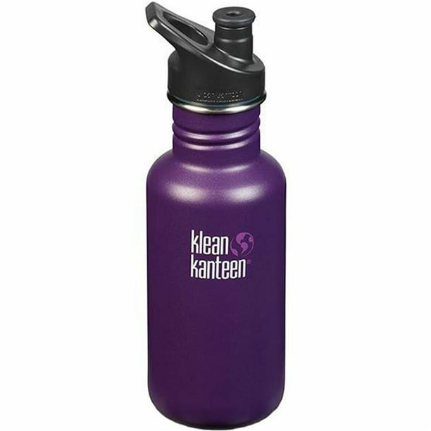 Klean Kanteen 1005663 18 oz Classic Stainless Steel Single Wall Non