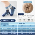 thumbnail image 7 of 8 Pairs Kids Toddlers Boys Girls Merino Wool Hiking Athletic Thermal Warm Winter Socks, 7 of 7