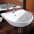 thumbnail image 3 of American Standard 9960.403 Mezzo 22" Drop In Fireclay Bathroom Sink - White, 3 of 3