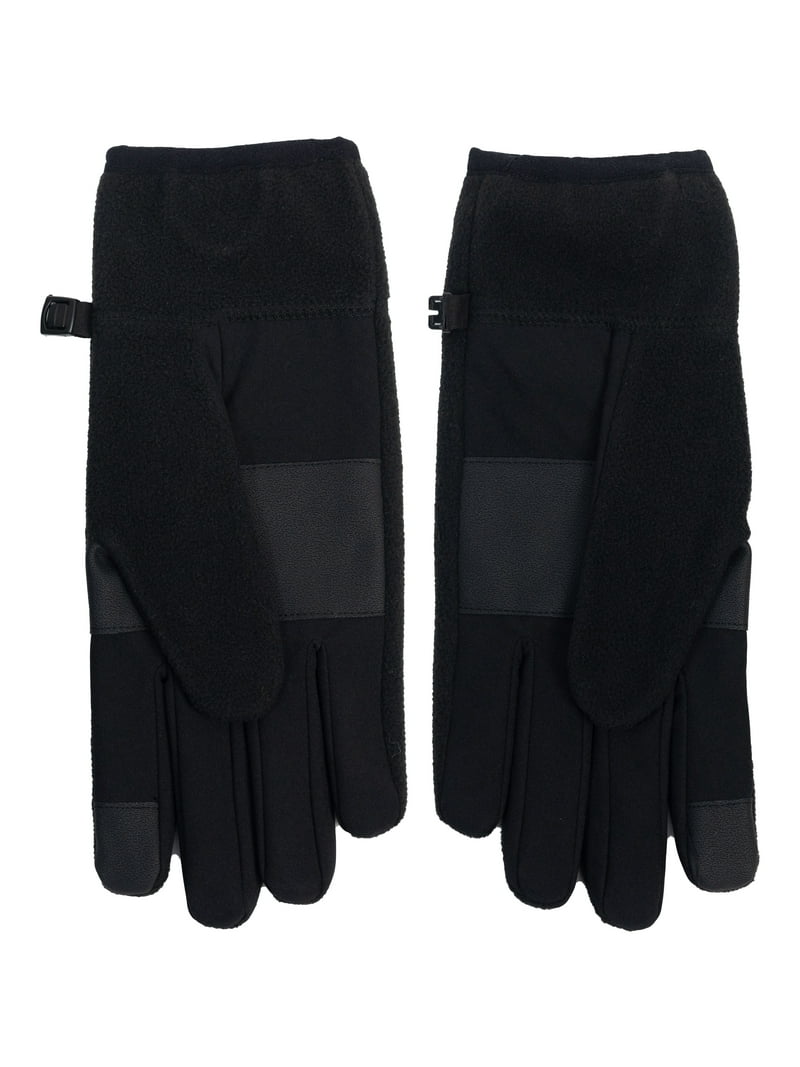 Ozark Trail Mens Fleece Gloves, Black - Walmart.com
