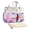 thumbnail image 4 of Bolso para mamá de moda para mujeres embarazadas, bolsa de pañales impermeable, bolsa de viaje de Mensajero de gran capacidad, bolsa de cochecito multifuncional, 2022, 4 of 4