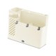 thumbnail image 3 of Caja de drenaje para palillos, escurridor de vajilla de pared, resistente y multiusos. Blanco, 3 of 9
