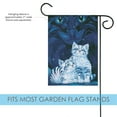 thumbnail image 3 of Toland Home Garden Wishing Cats Kittens Cat Flag Double Sided 12x18 Inch, 3 of 5