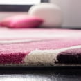 thumbnail image 6 of SAFAVIEH Soho Evelyn Abstract Wool Area Rug, Pink/Rose, 3'6" x 5'6", 6 of 8