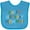 Turquoise, variant on Inktastic Happy Birthday Mommy Boys or Girls Baby Bib
