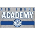 thumbnail image 2 of Women's Heather Gray Air Force Falcons Team Strong V-Neck T-Shirt, 2 of 2