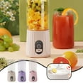 thumbnail image 1 of Licuadoras Portátiles, Exprimidor de Batidos, Exprimidor de Frutas Recargable Por Usb con 6 Cuchillas, Licuadoras de Mano para Deportes, Viajes y Actividades Al Aire Libre., 1 of 7