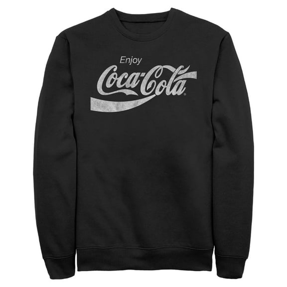 Mens Coca Cola Distressed Enjoy Sweatshirt