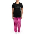 thumbnail image 4 of CafePress - Scottie Places Women's Dark Pajamas - Women's Short Sleeve Print T-Shirt and Pants Dark Cotton Pajama Set, 4 of 7