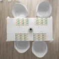 thumbnail image 3 of Ambesonne Ice Cream Place Mats Set of 4, Geometrical Graphic, Standard Size, Multicolor, 3 of 4