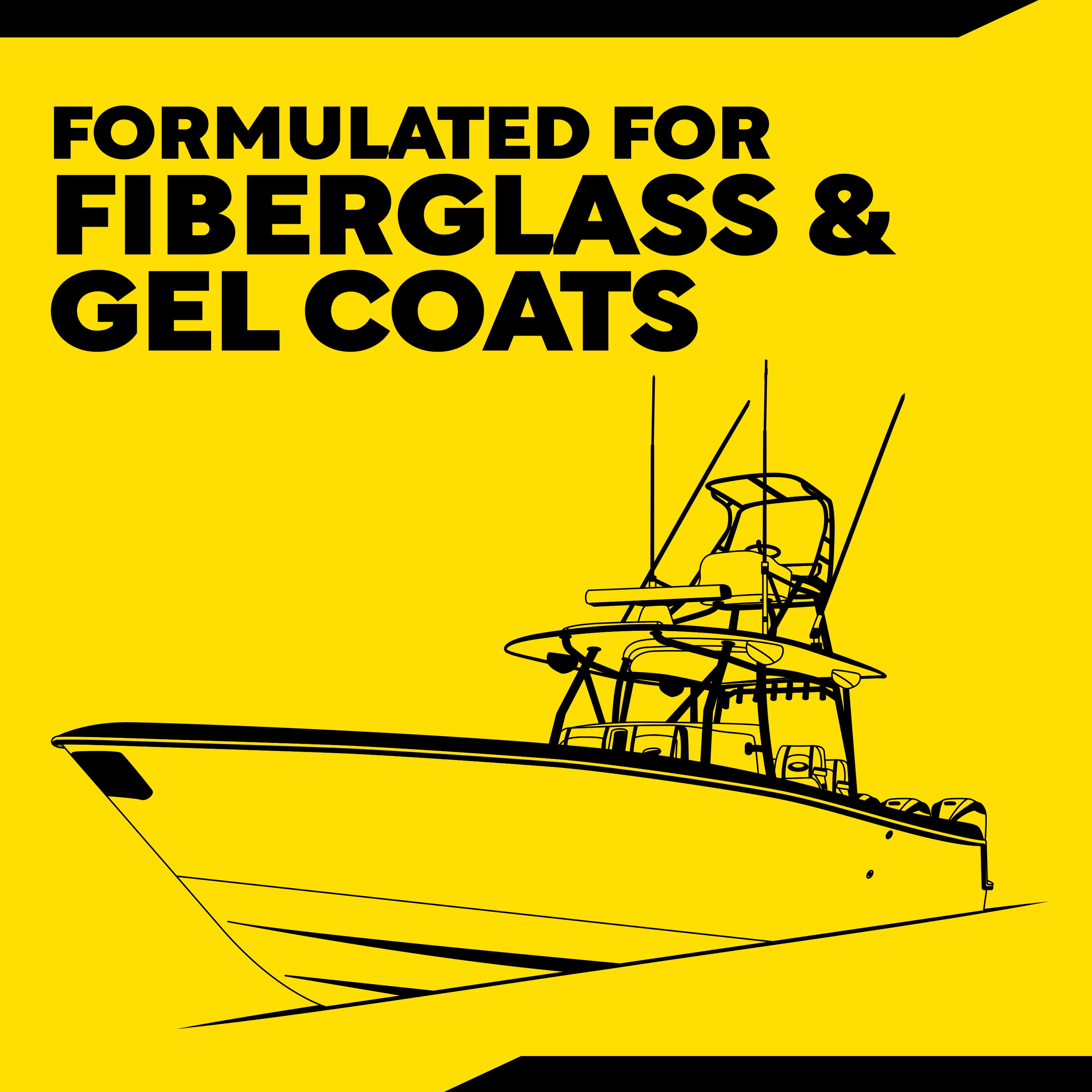 Meguiar's M6732, Multicolor Metal 32 fl oz, Meguiar's M67 Marine/RV One Step Compound for Recreational Vehicle Exterior, 1 Piece 1 Pack