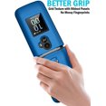 thumbnail image 3 of LXYWXS-Case for TCL Flip 3 Phone, Slim Hard Shell Protector Cover [Anti-Fingerprint, Grid Texture] for T435 (2024) - Cobalt Blue, 3 of 4