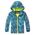 thumbnail image 6 of Karoyedx Toddler Girl Clothes Kids Toddler Lightweight Jackets Cute Graphic Thin Windbreaker Coats Boys Girls Sum Protection Zip up Outwear Sport Sky Blue Size,6-7 Years, 6 of 9