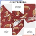 thumbnail image 4 of Wobogo American Football Long Pajama Pants Bottoms Soft Sleepwear with Pockets, 4 of 9