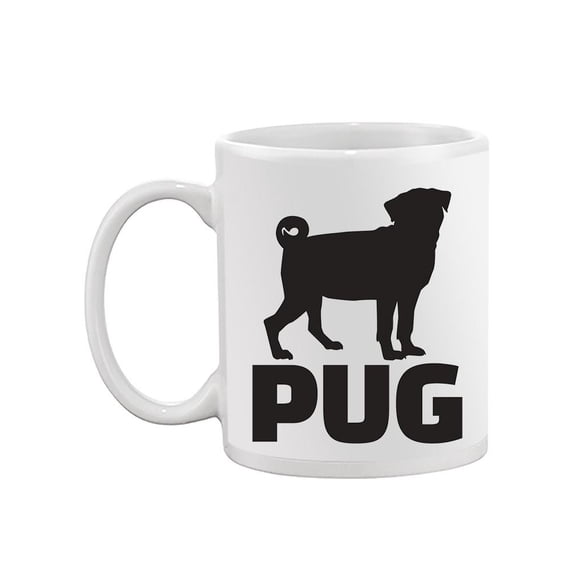 Pug Shadow Mug -Image by Shutterstock,