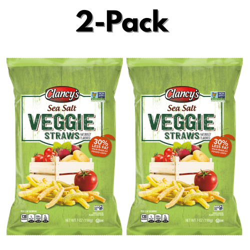 Clancy's Veggie Straws 2-Pack 7 oz