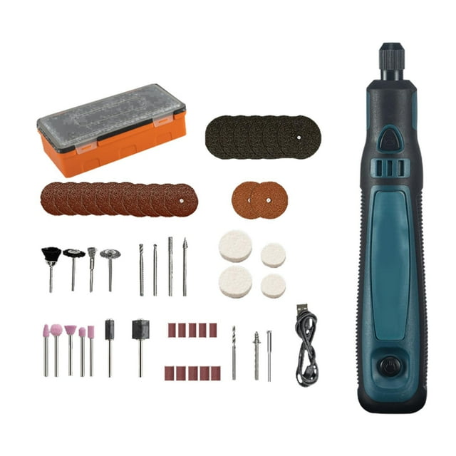 koolsoo Cordless Rotary Tool Compact Engraving Pen for Woodworking Polishing Etching D